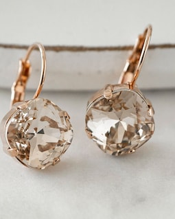 Swarovski Crystal Dangle Earrings: Elegant Evening Jewelry